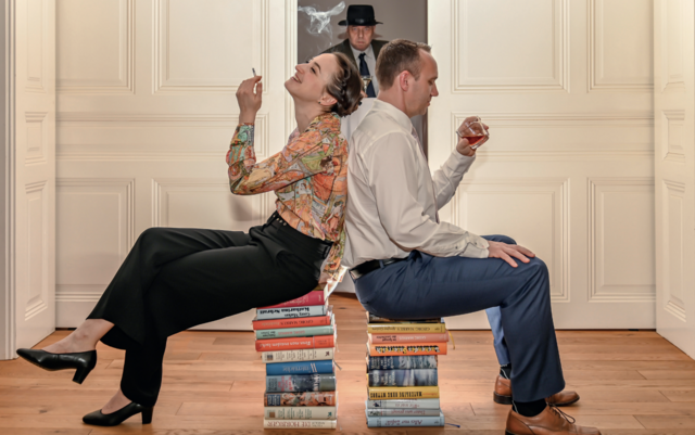 Die Theatergruppe Gänserndorf in Vorbereitung, | Foto: ZVg