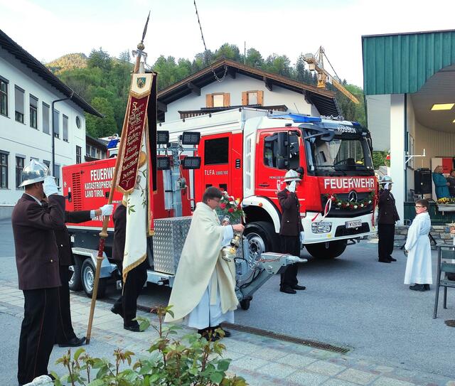 Segnung durch Pf. Toferer | Foto: Johann Mühlberger