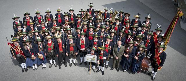 Für Tirol hat sich die Musikkapelle Gries am Brenner aus der Region Stubai-Wipptal  bei der Blasmusik-Challenge 2024 beworben.  | Foto: Musikkapelle Gries a. Brenner