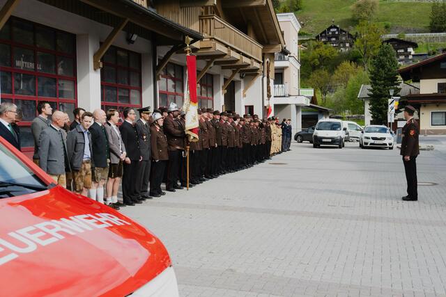 In Mittersill wurde vor kurzem die Florianifeier gefeiert. | Foto: Moritz Scharler/Feuerwehr Mittersill