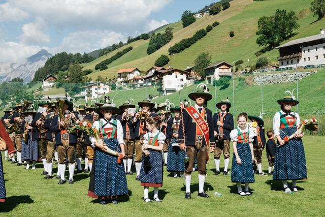 Für Tirol hat sich die Musikkaplle Trins aus der Region Stubai-Wipptal  bei der Blasmusik-Challenge 2024 beworben. | Foto: Victoria Hoertnagl