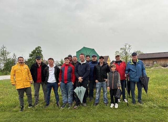 Die Gruppe der Florianisänger besuchte die Bewohner in St. Marxen. | Foto: Privat