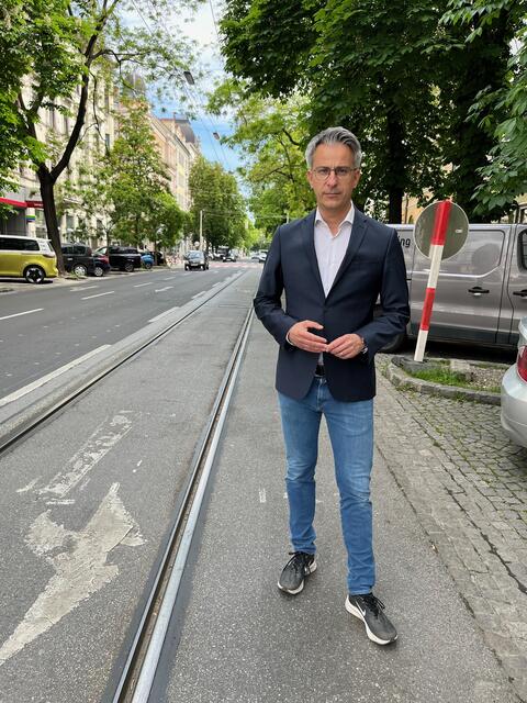 Kritisiert die abgeänderten Pläne für den Joanneumring: VP-Stadtrat Kurt Hohensinner | Foto: Grazer Volkspartei 