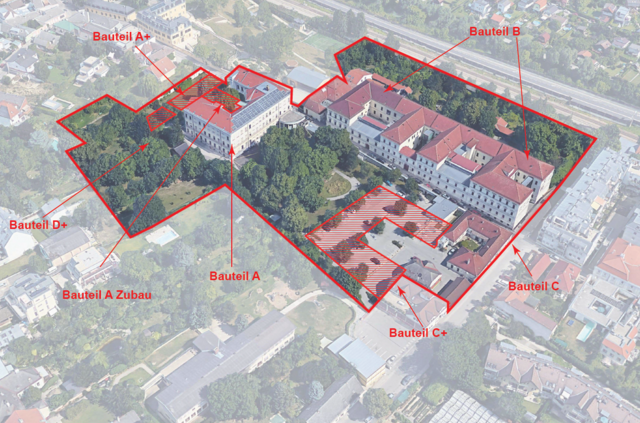 Geplante Maßnahmen: Ambulante und stationäre Gesundheitseinrichtungen werden in der Martinstraße entstehen. | Foto: Plan: Atomamed