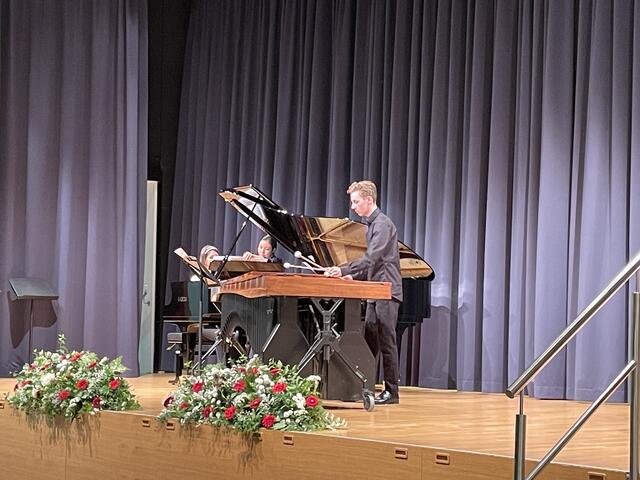 Die LMS Eferding sorgte für den musikalischen Part bei der Jubiläumsfeier. | Foto: BRS