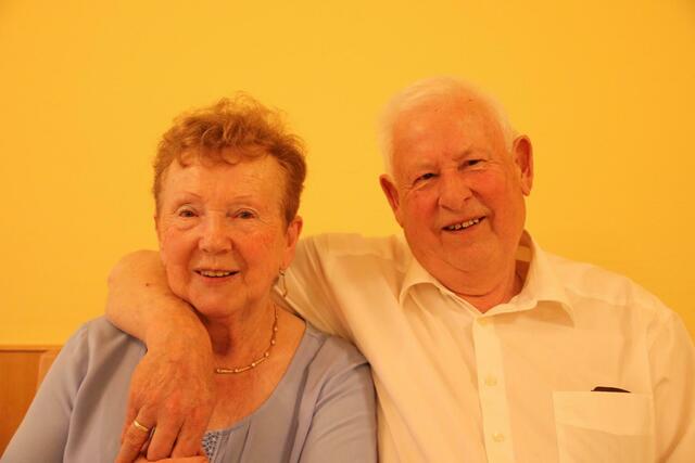 Herta und Walter Liebenauer, seit 58 Jahren miteinander verheiratet