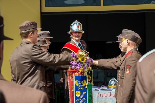 Bei der Angelobung | Foto: OVI Thomas Keidel