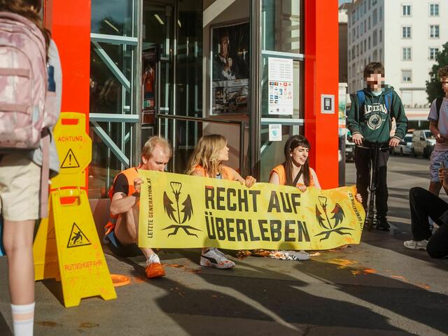 Foto: Letzte Generation Österreich