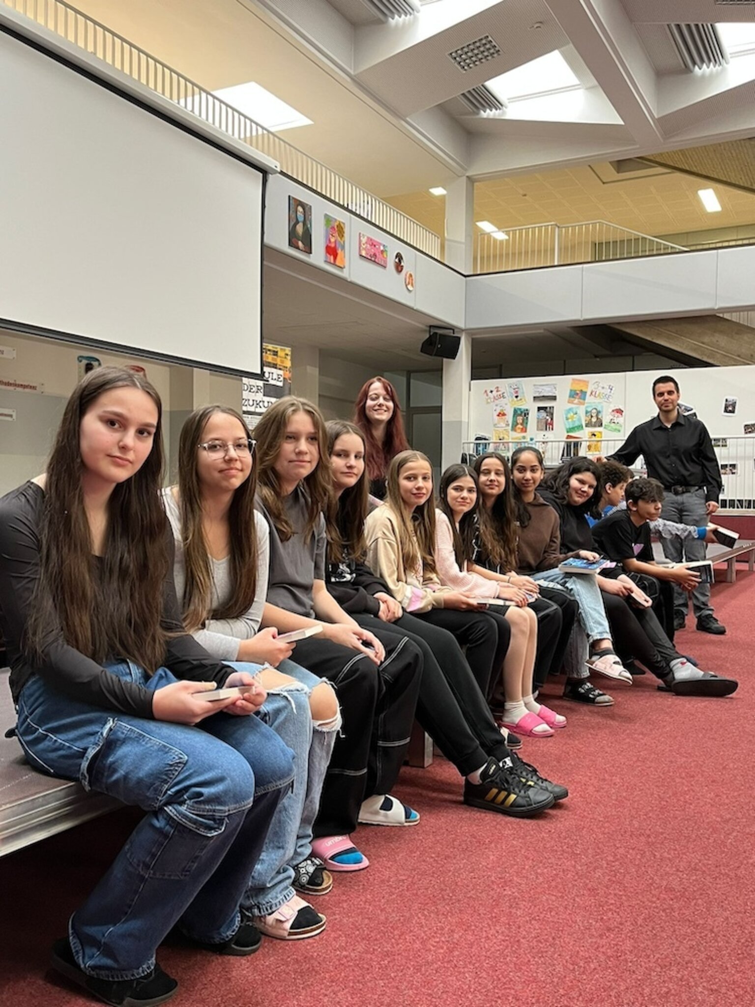 EMS Oberwart Lesung mit Jacqueline Mayerhofer Oberwart