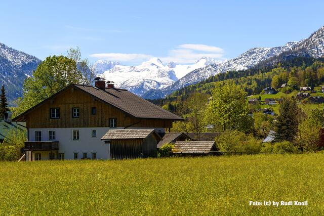 Blick zum König Dachstein!