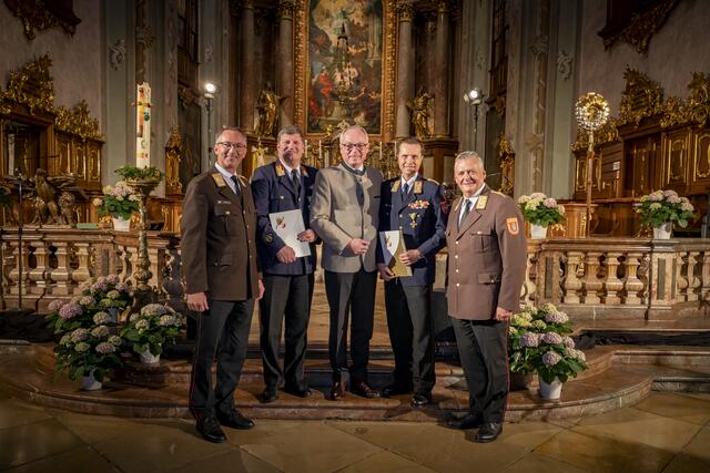 Martin Boyer, Klaus Tschabuschnig, Stephan Pernkopf, Rudolf Robin und Dietmar Fahrafellner | Foto: Fischer