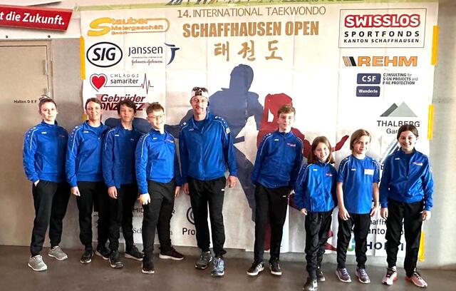 Freude über sechs Medaillen in der Schweiz. | Foto: TKD Fieberbrunn