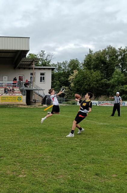 Ein Flag-Football-Match dauert insgesamt ca. 60-75 Minuten. | Foto: ASKÖ Football Club Pannonia Eagles