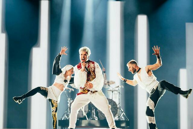 Der Kroate Baby Lasagna gilt mit seinem selbst geschriebenen Song "Rim Tim Tagi Dim" als heißer Anwärter auf den ESC-Sieg. | Foto: Sarah Louise Bennett / EBU