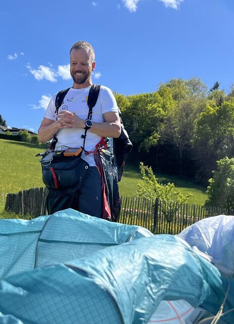 Gleitschirmpilot Christoph Schaffler aus Anthering | Foto: Sonneninsel