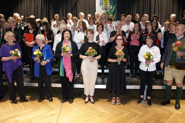 Insgesamt 13 Chöre nahmen am großen Chorkonzert in St. Nikolai ob Draßling teil. | Foto: Chorverband