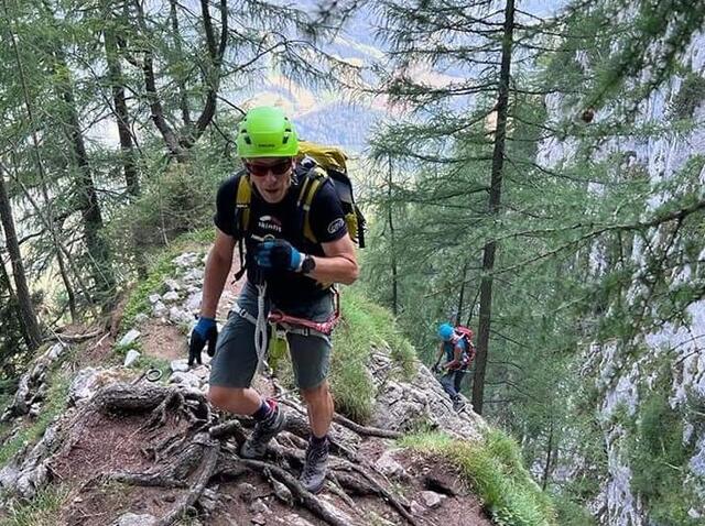Egal ob am Rad oder auf den Beinen, für den Gratweiner zählt nur die Bewegung. | Foto: Helmut Scherounigg