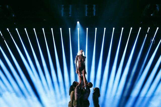 Für Slowenien tritt die Sängerin Raiven mit ihrem Song "Veronika" an. | Foto: Alma Bengtsson / EBU