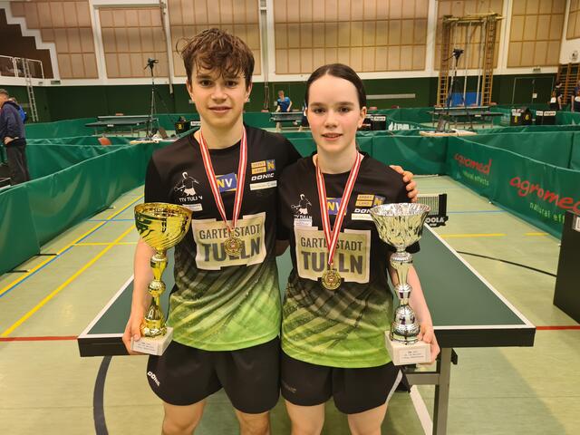 Patrick und Nina Skerbinz, Thao Nowak | Foto: TTV Tulln