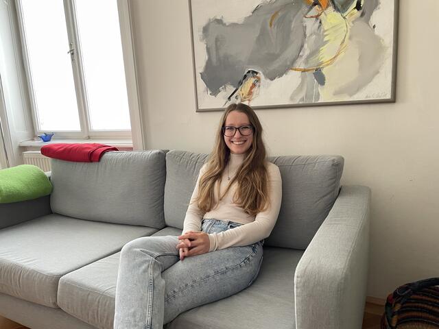 Viktoria Wimmer arbeitet bei dem Salzburger Verein "JoJo".  | Foto: Lisa Gold