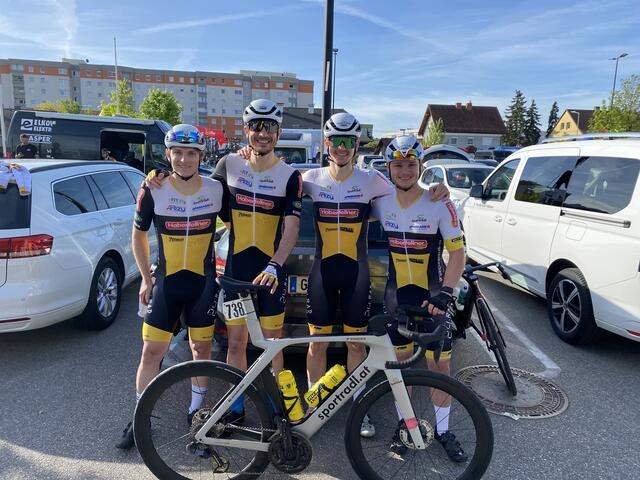 Andreas Kornfeldner, Hans Peter Gahleitner, Alexander Mühlböck, Christoph Buttinger | Foto: RC Grieskirchen