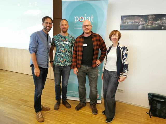 Lukas Trentini (POJAT GF), Harald Koberg, Philipp Stodulka, Martina Steiner (POJAT GF) | Foto: POJAT