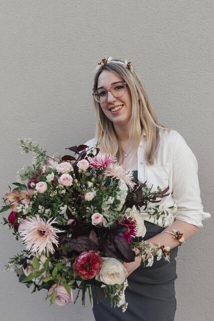 Den vierten Platz belegte Leonie Schweighofer vom Lehrbetrieb Blumen Ruprecht in Gleisdorf. | Foto: Sabine Watl