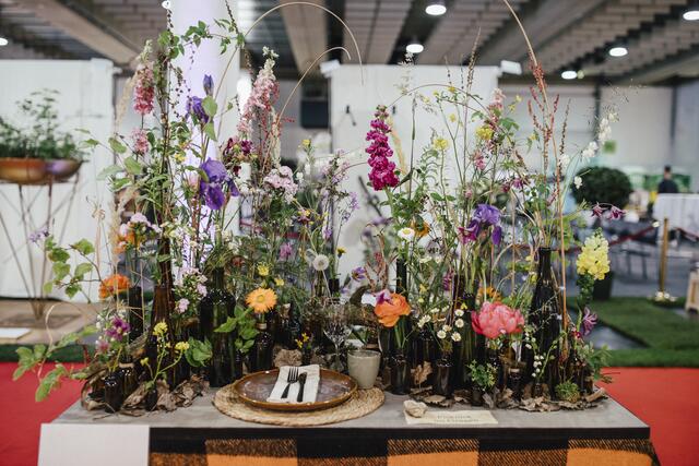 Von den Teilnehmerinnen und Teilnehmern wurden richtige Kunstwerke errichtet. | Foto: Sabine Watl