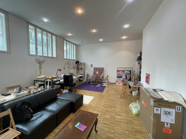 Das Innere eines der sechs Ateliers | Foto: Philipp Scheiber