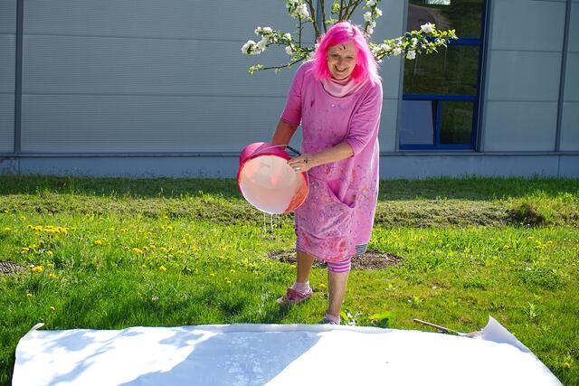 Ela Reitinger ist für ihre dynamischen Bilder bekannt. | Foto: Ginzinger electronic systems GmbH
