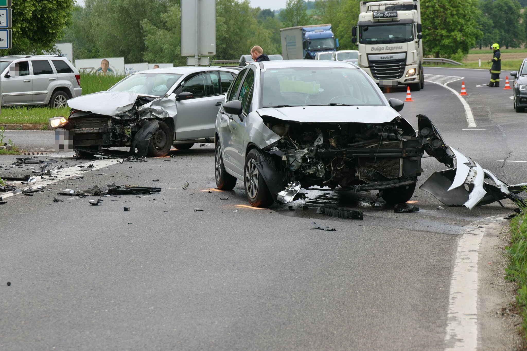 Pichl junction: Two injured in crash in accident cluster - Catfish & ...