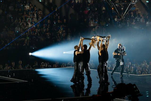 Kaleen startete als letzte Teilnehmerin in das ESC-Finale. | Foto: ESC / Corinne Cumming