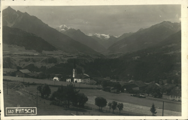 Ansicht von Patsch um 1923 | Foto: http://data.onb.ac.at/AKON/AK042_539