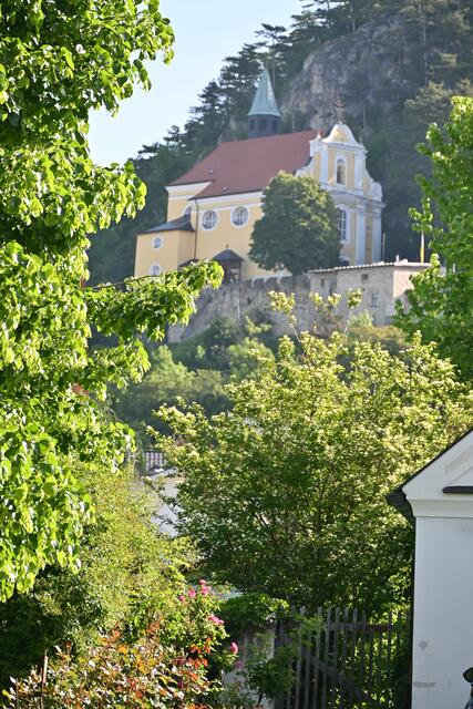 Blick zur Bergkirche