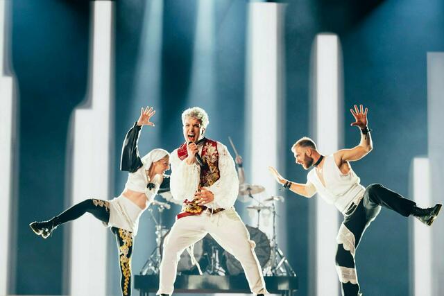 Der Kroate Baby Lasagna galt lange mit seinem selbst geschriebenen Song "Rim Tim Tagi Dim" als heißer Anwärter auf den ESC-Sieg. | Foto: Sarah Louise Bennett / EBU