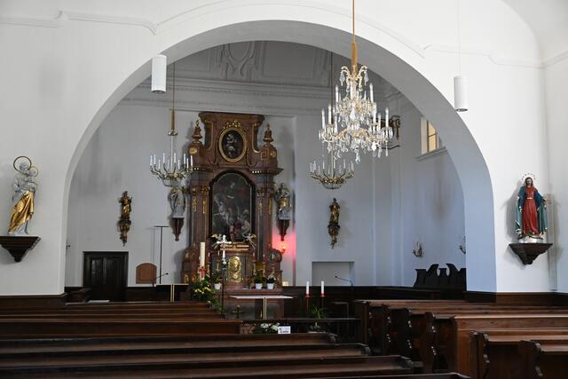 Auch kurz in die Pfarrkirche