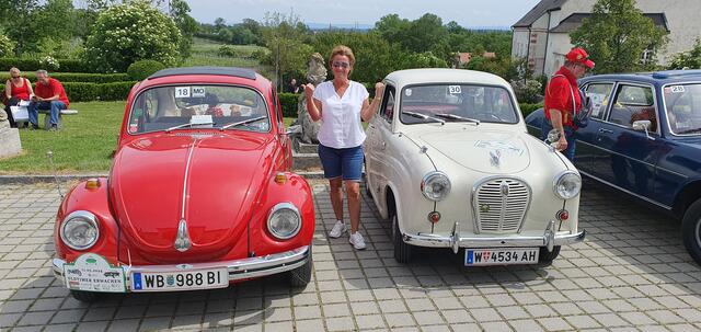 Herrlich die Autos, die haben Manuela gefallen | Foto: Philipp Steinriegler