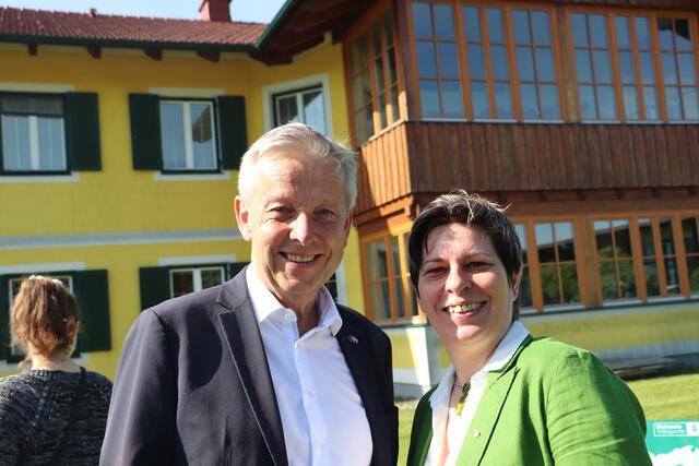 Tanja Venier kandidiert auf der VP-Liste  bei der EU-Wahl: "Die EU ist für mich ein Haus, das Fundament sind unsere Werte, die Etagen die Mitgliedsländer. Jedes Land hat Platz in diesem Haus, wo uns Stiegen verbinden und wir uns austauschen können. Es ist wichtig, dass wir uns das Haus nicht nehmen lassen". | Foto: Edith Ertl
