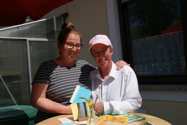 Für die köstliche Pasta verantwortlich, Gudrun und Almut. | Foto: Anna Maria Kaufmann