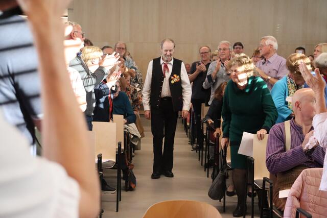 Franz Endler ist eine Legende der Blasmusik!  | Foto: Alejandra Ortiz