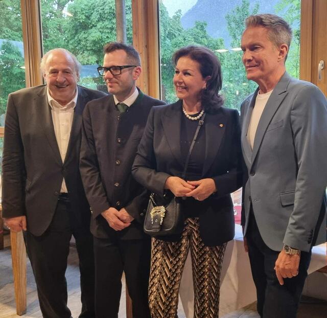 Helmut Lutz, Christian Kuen, Patrizia Zoller-Frischauf, Alfons Haider | Foto: MCT