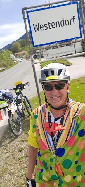 Der Hobbyradfahrer startete von Reith im Alpbachtal in Richtung Oberösterreich.  | Foto: Christian Haas