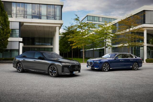 Ludwig fährt mit einem BMW 750 aus 2023. Welche genaue Motorisierungsvariante, geht jedoch aus der Beantwortung der Stadt nicht hervor. (Archivbild) | Foto: BMW