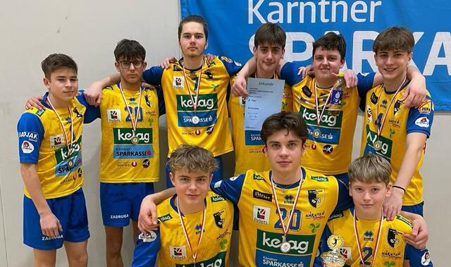 Die U18 Talente zeigten mit dem Vizemeistertitel auch groß auf. | Foto: Aich/Dob