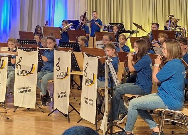 Das Jugendorchester der STK Bad Hall | Foto: Stadtkapelle Bad Hall