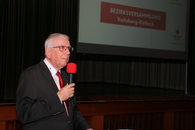 Steiermark-Präsident Werner Weinhofer drückte allen Anwesenden seine Wertschätzung aus. | Foto: Cescutti