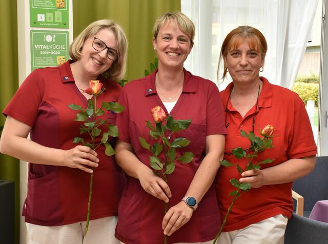 Mader Petra, Auer Tamara und Heuing
Manuela | Foto: PBZ Waidhofen/Thaya