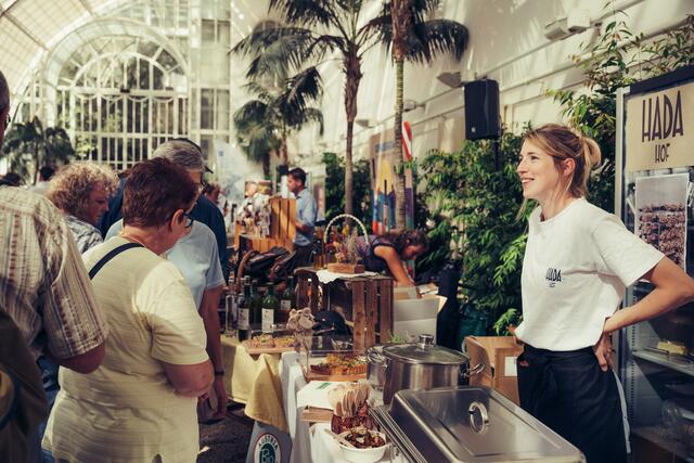 Die Wiener BIO Tage laden am 7. und 8. Juni ins Palmenhaus. Die österreichische Landwirtschaft zeigt sich an beiden Tagen von ihrer besten Seite.   | Foto: Alex Gotter