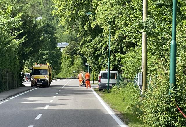 Standort: Dumbastraße. Vorsicht: Hier sind nur 30 km/h erlaubt!