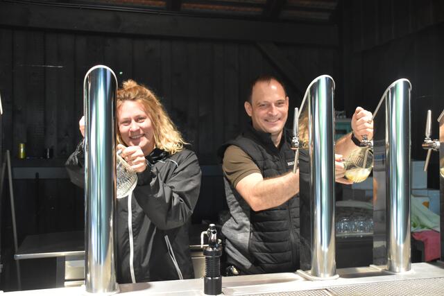 Das Grießkirchner wird im Böhmischen Prater frisch gezapft. | Foto: Pufler